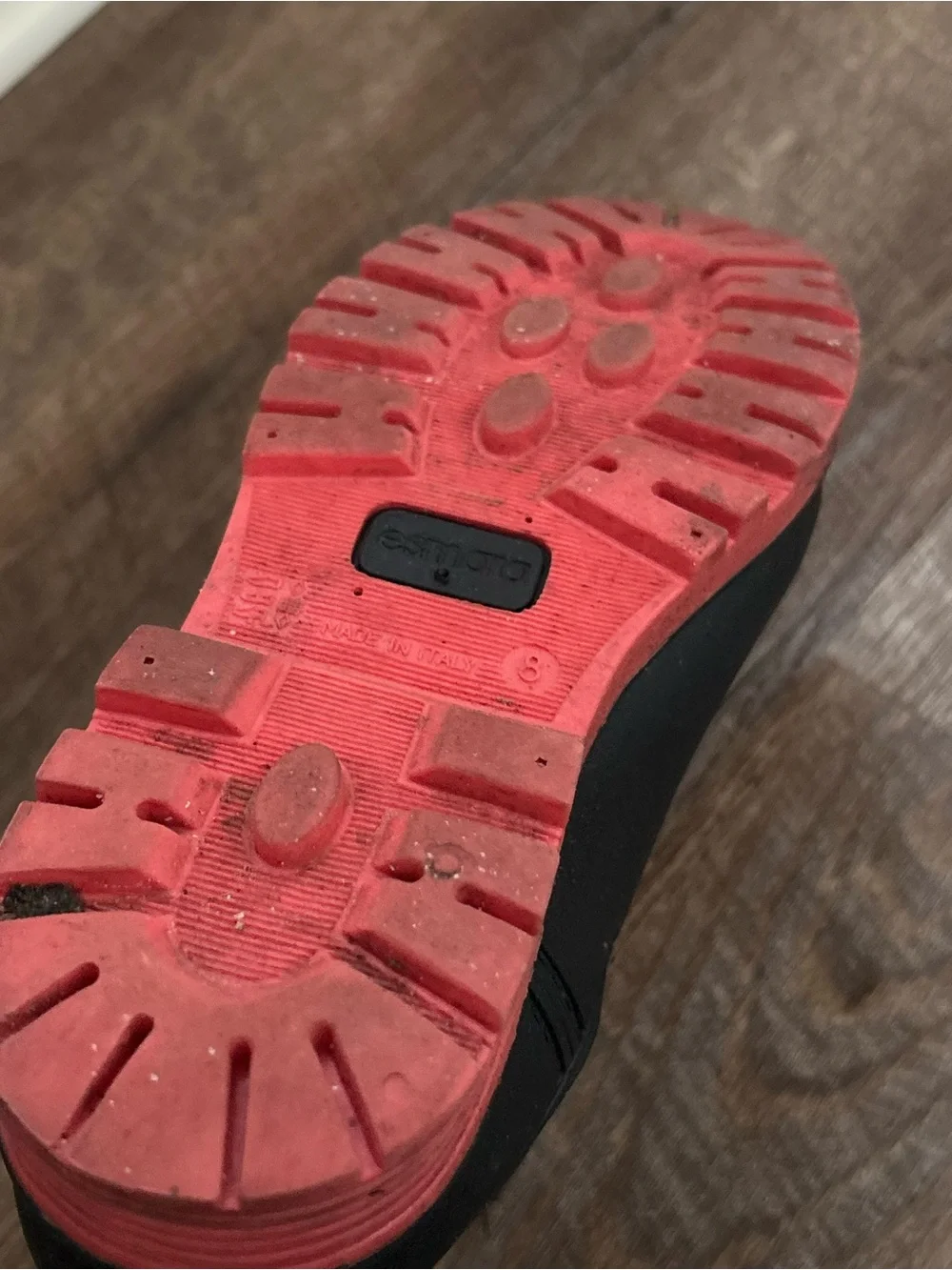 Men's Black Chukka Boots with Red Sole